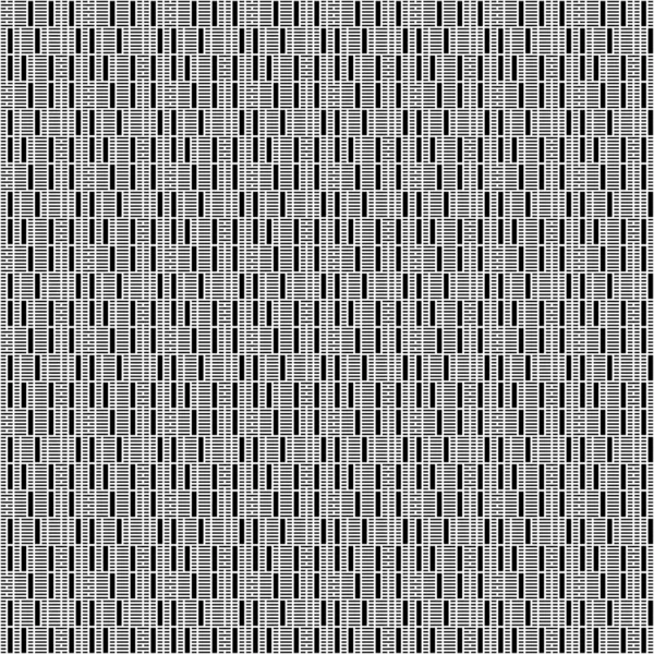 Lines Strokes Rectangles Seamless Pattern Stripes Blocks Print Geometrical Wallpaper — Stock Vector