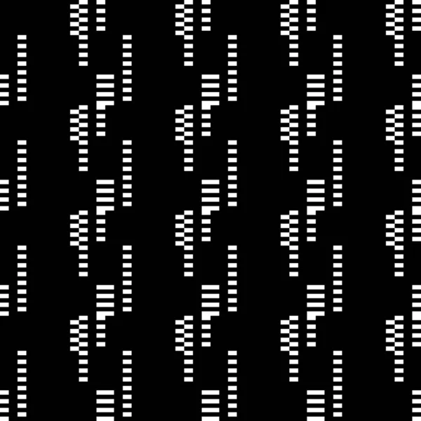 Rechtecke Figuren Nahtlose Muster Geometrischer Druck Linien Striche Hintergrund Moderne — Stockvektor