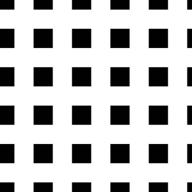 Kare süslemeli kusursuz desen. Dörtler görüntüyü engelliyor. Tekrarlanan çekler dekoratif arka plan. Mozaik motifi. Kareli zemin. Zemin duvar kâğıdı. Dijital kağıt. Vektör sanatı illüstrasyonu.