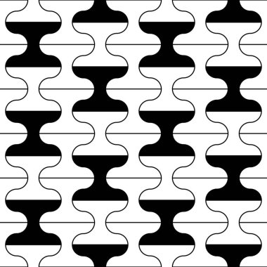 Fayansız desenli fayans süsü. Tekrarlanan dambıl şekilli doğulu süslemeler. Pencere izleyici duvar kâğıdı. Şebeke motif arkaplanı. Dijital kağıt, tekstil baskısı, web tasarımı. Vektör sanat resmi