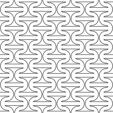 Fayansız desenli fayans süsü. Tekrarlanan dambıl şekilli doğulu süslemeler. Pencere izleyici duvar kâğıdı. Şebeke motif arkaplanı. Dijital kağıt, tekstil baskısı, web tasarımı. Vektör sanat resmi