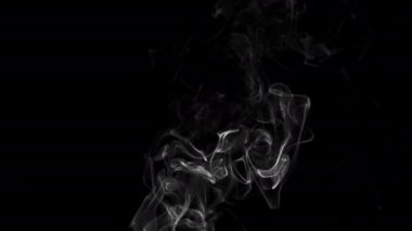 Farklı projeler için alfa kanalı Dry Ice Smoke Storm Atmosfer Sis Örtüsü (video Arkaplanı) ile Gerçekçi Duman Bulutları