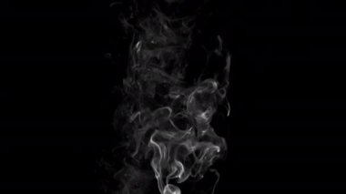 Farklı projeler için alfa kanalı Dry Ice Smoke Storm Atmosfer Sis Örtüsü (video Arkaplanı) ile Gerçekçi Duman Bulutları