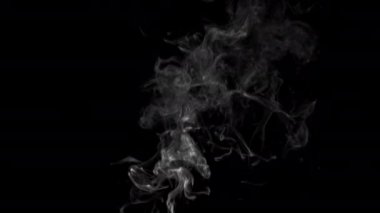 Farklı projeler için alfa kanalı Dry Ice Smoke Storm Atmosfer Sis Örtüsü (video Arkaplanı) ile Gerçekçi Duman Bulutları