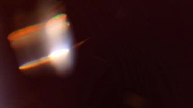 4k UltraHD. Işık sızıntısı ve bokeh. Üst üste