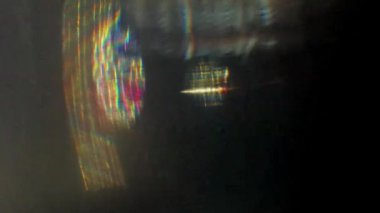 4k UltraHD. Işık sızıntısı ve bokeh. Üst üste