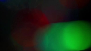 4k UltraHD. Işık sızıntısı ve bokeh. Üst üste