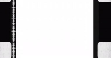 Film şeridi kaplama izleri. 