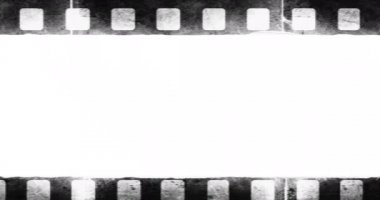 Film şeridi kaplama izleri. 