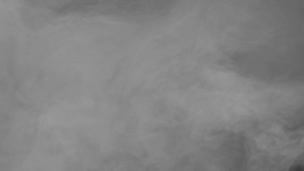 Ground Realistic Smoke Clouds Alpha Channel Dry Ice Smoke Storm — Wideo stockowe