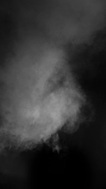 Ground Realistic Smoke Clouds Alpha Channel Dry Ice Smoke Storm — Stock videók