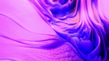 Renkli soyut akışkan dalgalar hareketli dijital tasarım. Kusursuz döngü. Video canlandırması