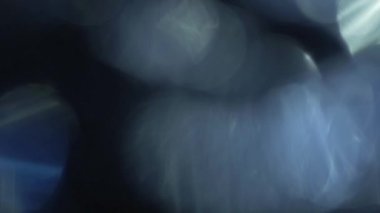 Işık sızıntısı ve bokeh. VFX efektlerini üstüste koy.