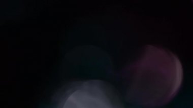 Işık sızıntısı ve bokeh. VFX efektlerini üstüste koy.