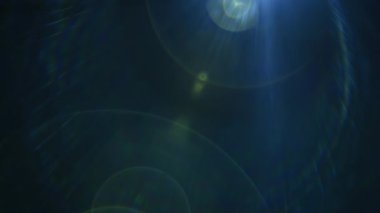 Objektife yansıyan ışığın etkisi. 4k klasik ışık.