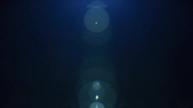 Objektife yansıyan ışığın etkisi. 4k klasik ışık.