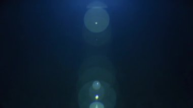 Objektife yansıyan ışığın etkisi. 4k klasik ışık.