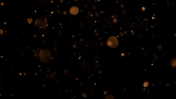 Animation de surface inférieure de tapis 3D de particules de Bokeh. Effets VFX