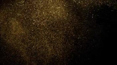 Parlak parçacıkların döküldüğü yaratıcı bir doku. Kazanan ekran soyut arkaplanı. Parti kutlama çizgili desen.