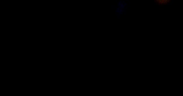 Konfetti-Partikel Abstrakter Hintergrund mit leuchtendem Bokeh, Golden Progressive Particle Bookkeh Hintergrund. — Stockvideo