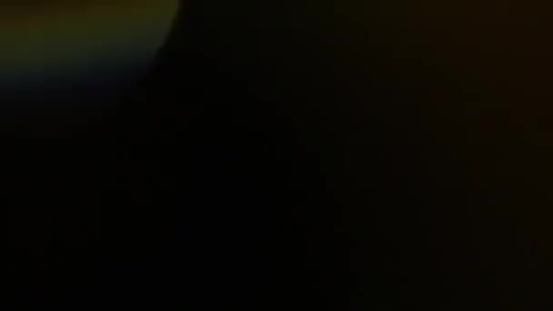 Bokeh Overlay, Elegante, gedetailleerde en heerlijke bokeh en deeltjes visuals, Bokeh lichten op zwart geweldig voor achtergronden, optische lens fakkels, blauw, blauwe glans, bokeh sprankelingen, helder — Stockvideo