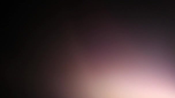 レンズフレアと本物の光漏れ自然オーバーレイ — ストック動画