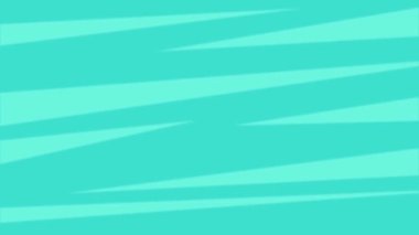 Animasyon döngüsü çizgi film hız çizgileri soyut ışık, anime hareketinin arka planını izler. Hızlı ve parıldayan satır arkaplanı.