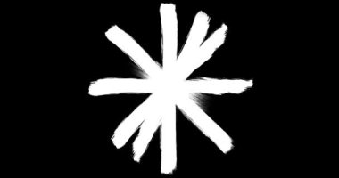 Soyut boya fırçası vuruşu siyah beyaz geçiş arkaplanı, boya sıçraması animasyonu. Fırça darbesi siyah ve beyaz geçiş arkaplanı.