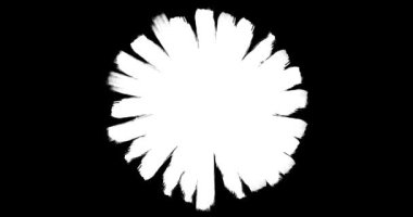 Soyut boya fırçası vuruşu siyah beyaz geçiş arkaplanı, boya sıçraması animasyonu. Fırça darbesi siyah ve beyaz geçiş arkaplanı.