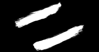 Soyut boya fırçası vuruşu siyah beyaz geçiş arkaplanı, boya sıçraması animasyonu. Fırça darbesi siyah ve beyaz geçiş arkaplanı.