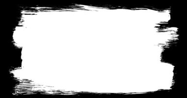 Soyut boya fırçası vuruşu siyah beyaz geçiş arkaplanı, boya sıçraması animasyonu. Fırça darbesi siyah ve beyaz geçiş arkaplanı.