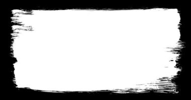 Soyut boya fırçası vuruşu siyah beyaz geçiş arkaplanı, boya sıçraması animasyonu. Fırça darbesi siyah ve beyaz geçiş arkaplanı.