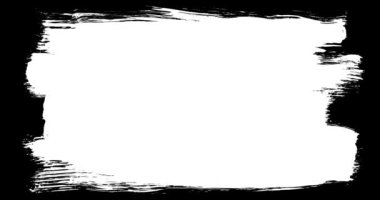 Soyut boya fırçası vuruşu siyah beyaz geçiş arkaplanı, boya sıçraması animasyonu. Fırça darbesi siyah ve beyaz geçiş arkaplanı.