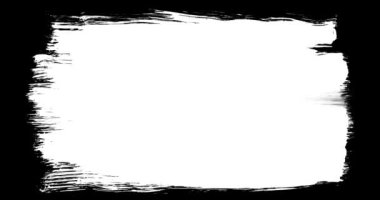 Soyut boya fırçası vuruşu siyah beyaz geçiş arkaplanı, boya sıçraması animasyonu. Fırça darbesi siyah ve beyaz geçiş arkaplanı.
