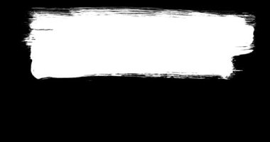 Soyut boya fırçası vuruşu siyah beyaz geçiş arkaplanı, boya sıçraması animasyonu. Fırça darbesi siyah ve beyaz geçiş arkaplanı.
