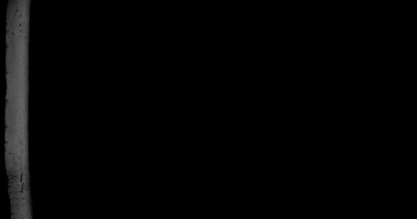 老年运动图形的Grunge Stop运动框架纹理环路/ 4k动画，黑白相间的灰白相间的相框纹理背景无缝回圈 — 图库视频影像