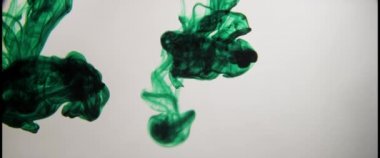 Suda mürekkep, soyut arkaplan.