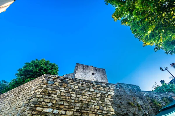 Motovun Kale Mimari Istria Motovun Eski Şehirde Istria Bölge Sahne — Stok fotoğraf