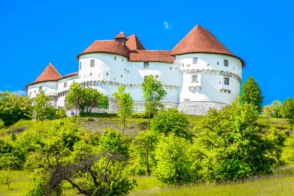 Veliki Tabor Picturesque Scenery Scenic View Medieval Castle Zagorje Region — Stock Photo, Image