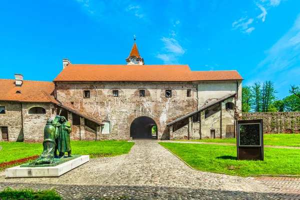 Cakovec Eski Şehir Meydanı. / Cakovec eski şehir, Kuzey Hırvatistan Ortaçağ tarihi mimarlık doğal manzaraya. 