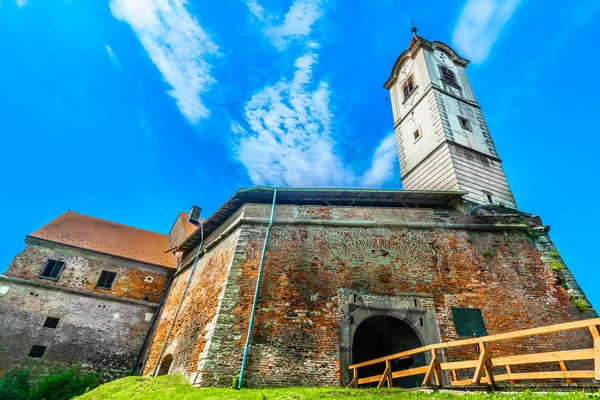 Cakovec Oude Stadsmuren Schilderachtig Uitzicht Oude Architectuur Het Noorden Van — Stockfoto