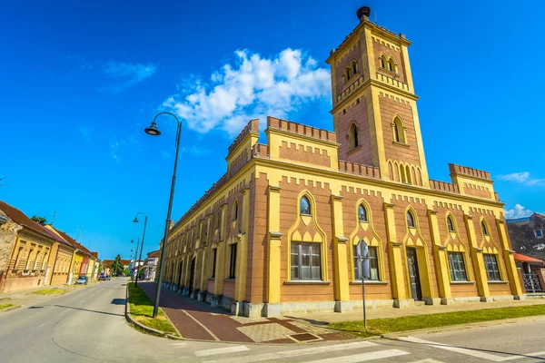 Koprivnica Croácia Arquitetura Marco Vista Panorâmica Antiga Arquitetura Colorida Cidade — Fotografia de Stock