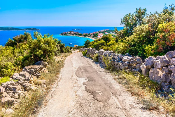 Sevid Weg Dalmatië Kroatië Schilderachtig Uitzicht Sevid Kleine Toeristische Plaats — Stockfoto