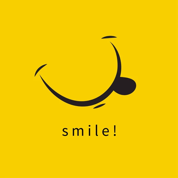 Smiley Mit Zunge Narren Tageskarte Vektorillustration — Stockvektor