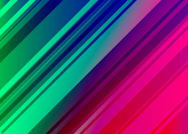 Ecran Veille Nouvelles Lignes Diagonales Effet Mouvement Fond Abstrait Couleur — Image vectorielle