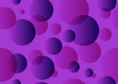 Mor daireler ile Seamless modeli