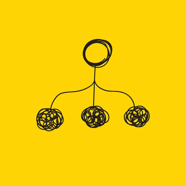 Сотрудничество Иконок Векторный Логотип Brainstorm Скитч Brainstorming Командная Работа Разработка — стоковый вектор