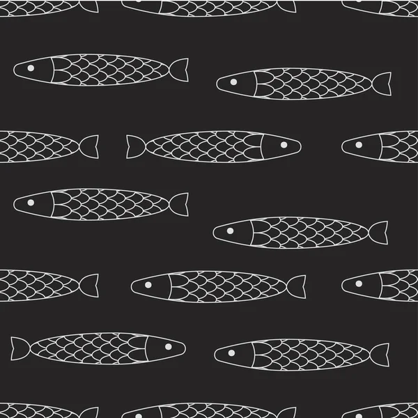 Résumé Contexte du poisson — Image vectorielle