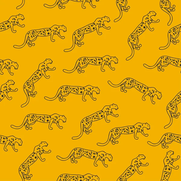 Cheetah mode print — Stock vektor