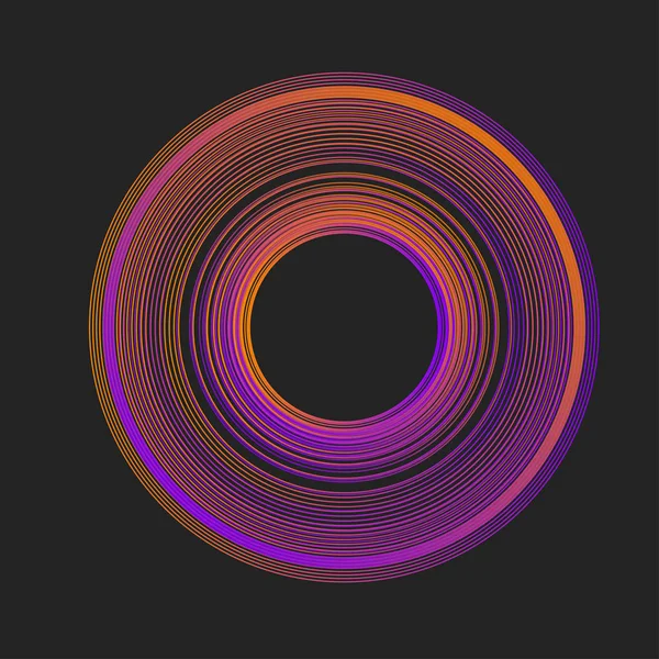 Digitale Musikwelle Musikplakat Banner Elektronischer Musik Abstraktes Gestaltungselement Gradient Wellige — Stockvektor